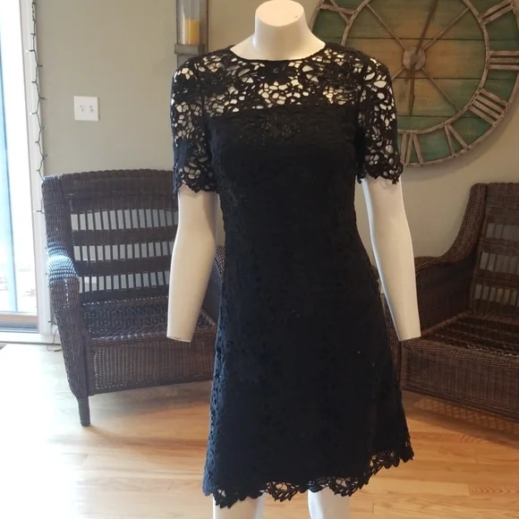 reiss black sequin dress Reiss Black Sequin Sweater Dress (small/medium) ProppedUpRentals